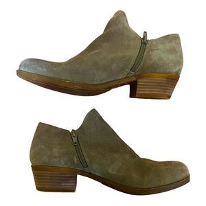 Lucky Brand Brett Leather Ankle Booties